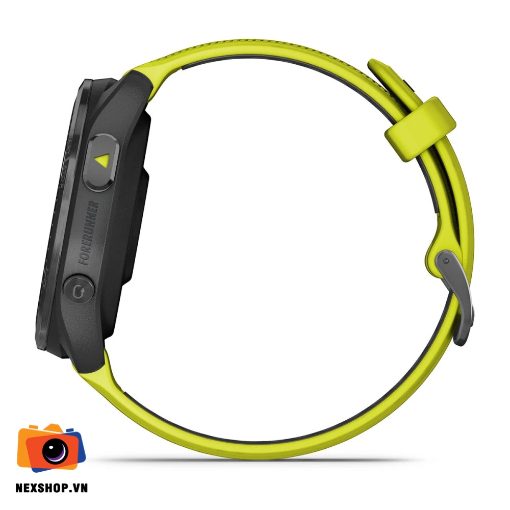 Đồng hồ thông minh Forerunner 965, GPS, SEA, Amp Yellow/Black Silicone Band