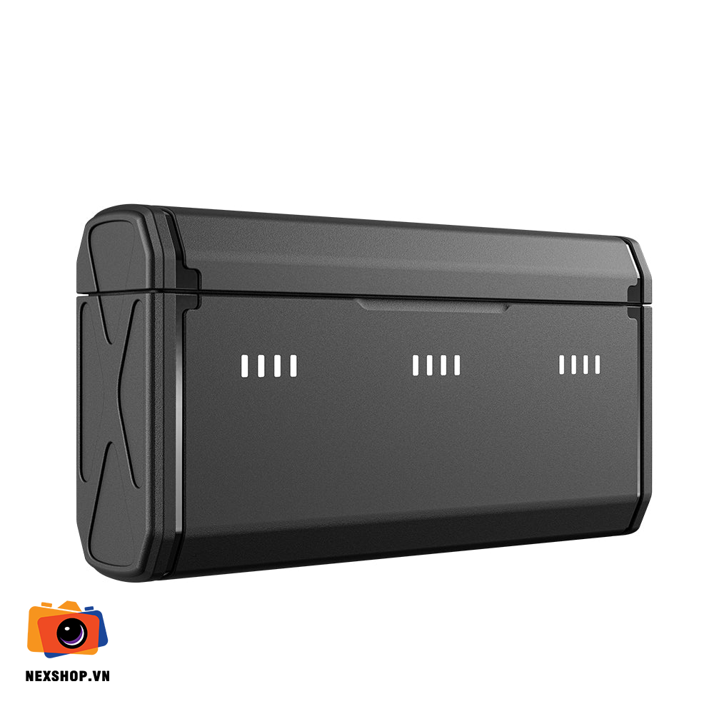 Hộp bảo vệ kiêm dock sạc Telesin cho GoPro 12/11/10/9 - Có đèn hi - cấu hình hộp sạc