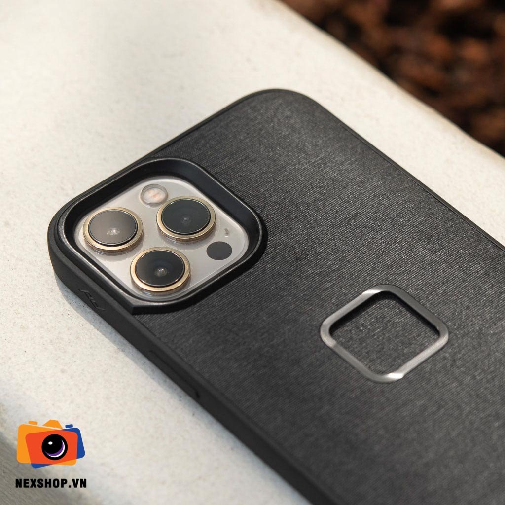 Ốp điện thoại Peak Design Everyday Case cho Iphone 14 Pro Max | Màu Charcoal | Hàng chính hãng bảo hành trọn đời