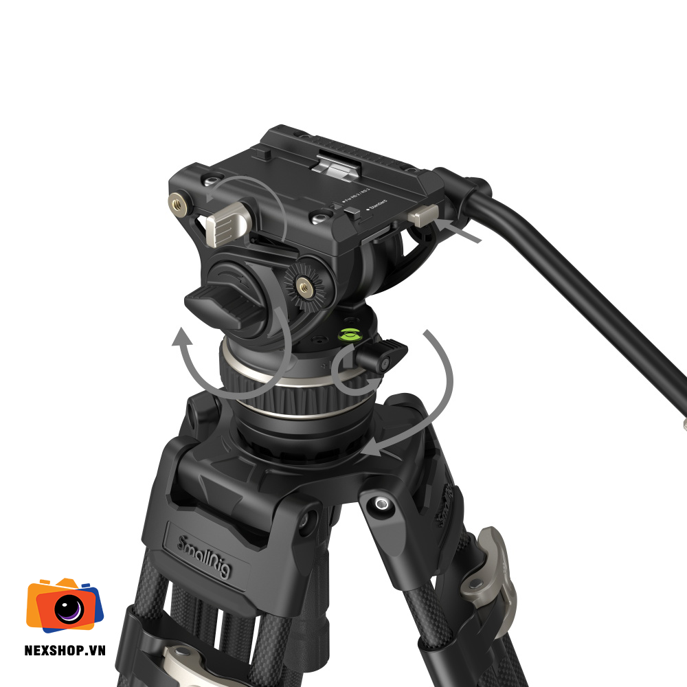 SmallRig FreeBlazer 3989 Bộ Chân Máy Carbon Hạng Nặng | Chính Hãn - cấu hình hộp sạc