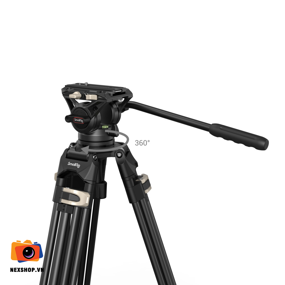 SmallRig Heavy-Duty Fluid Head Tripod AD-01 3751