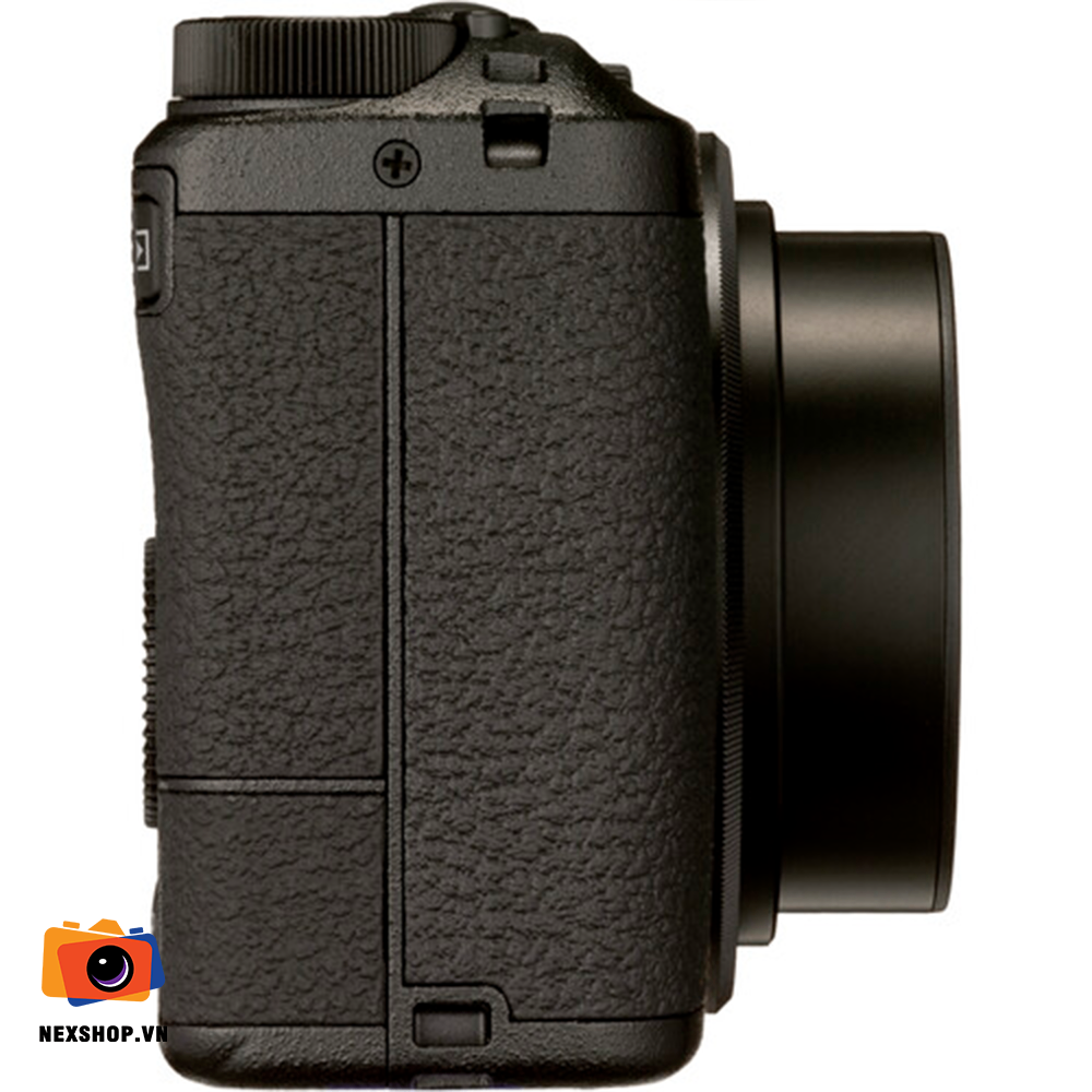 Máy ảnh Ricoh GR IIIx | Tiêu cự 30mm, khẩu độ f/2.8 | Chính hãng - mặt sau và phụ kiện đi kèm
