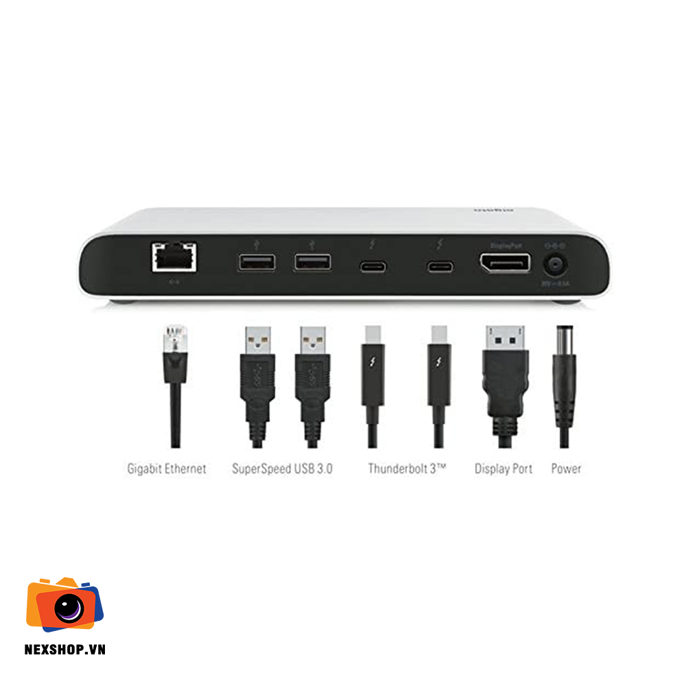 Bộ chia Elgato Thunderbolt 3 Dock | Hàng chính hãng