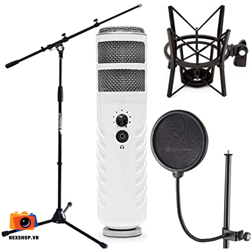 MICRO THU ÂM RODE PODCASTER MK II USB DYNAMIC | HÀNG CHÍNH HÃNG - góc nhìn tổng thể