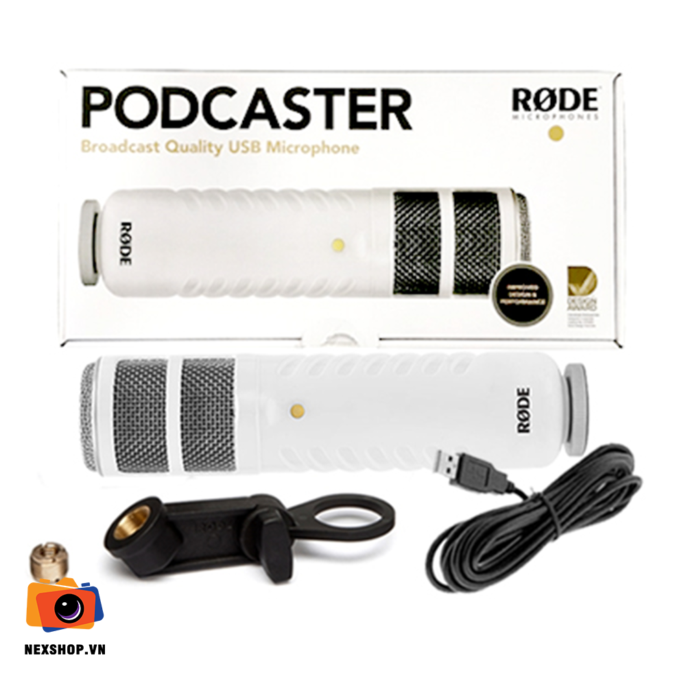 MICRO THU ÂM RODE PODCASTER MK II USB DYNAMIC | HÀNG CHÍNH HÃNG - khả năng kết nối