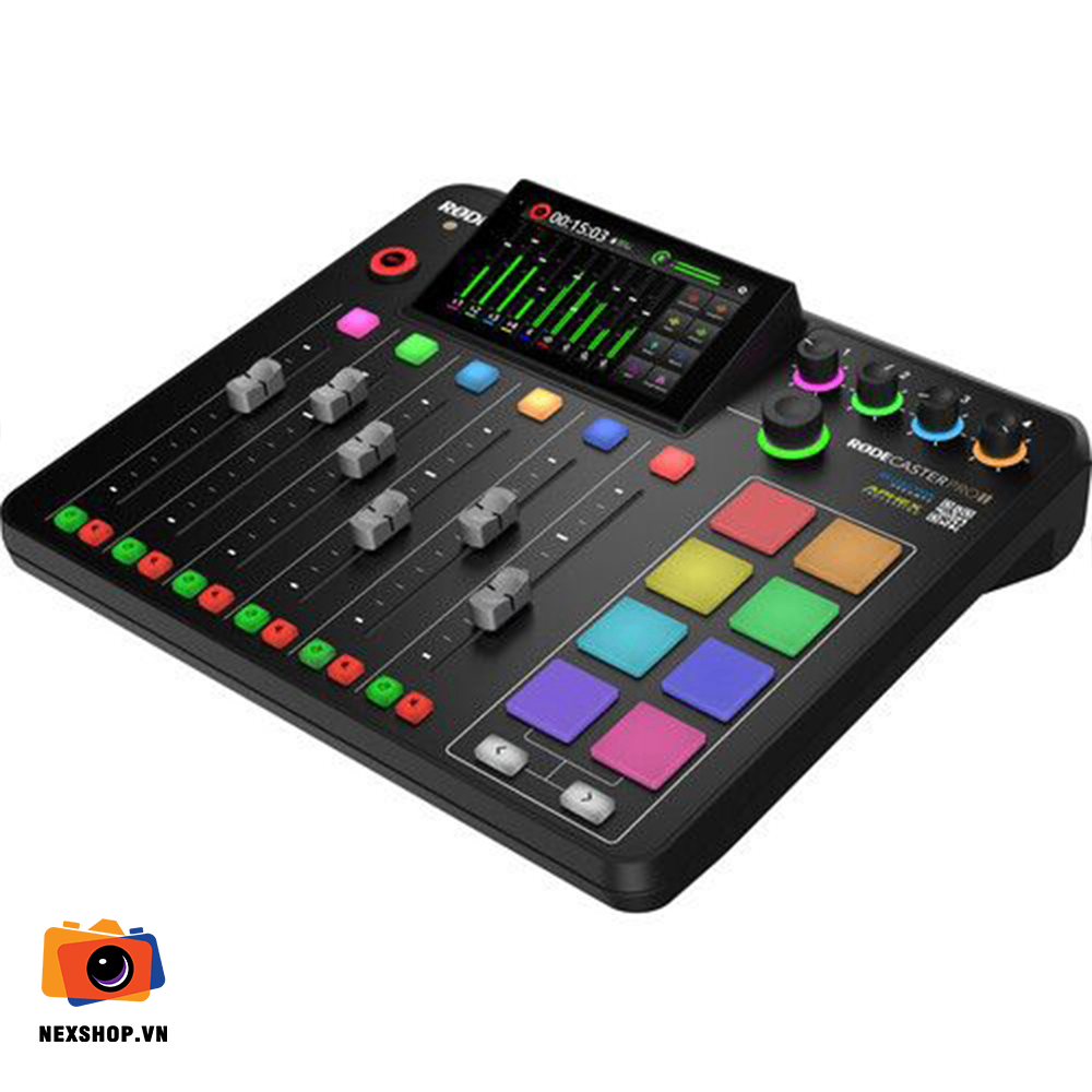 Bàn trộn âm thanh RODEcaster Pro II | Chính hãng - cấu hình hộp sạc