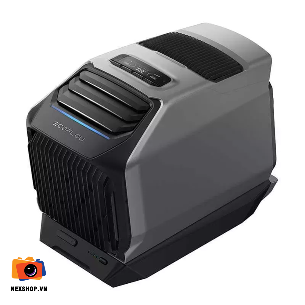 EcoFlow Wave 2 Combo kèm pin | Điều hòa di động | Chính hãng - mặt sau và phụ kiện đi kèm