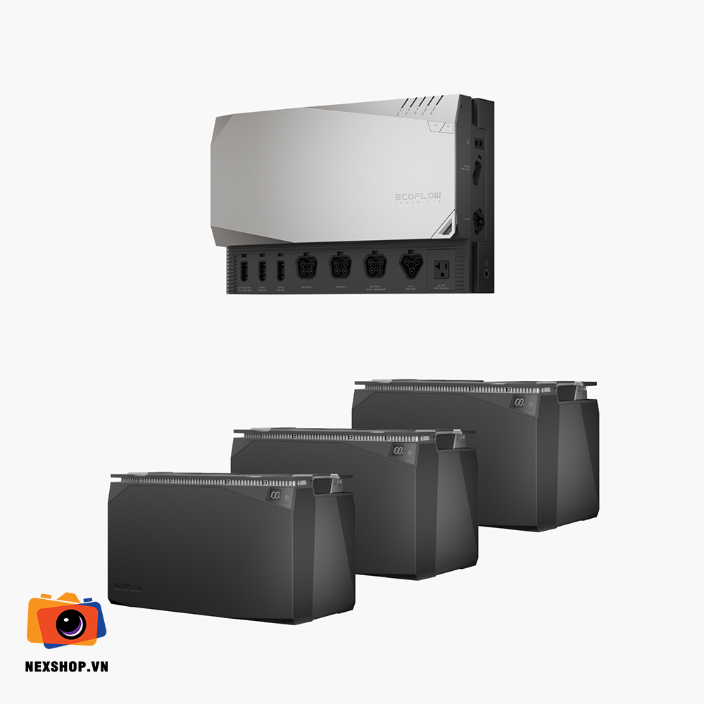 EcoFlow Power Get Set Kit 15kWh | Bộ Sạc Dự Phòng 15kWh Chính Hãn - thiết kế và phụ kiện