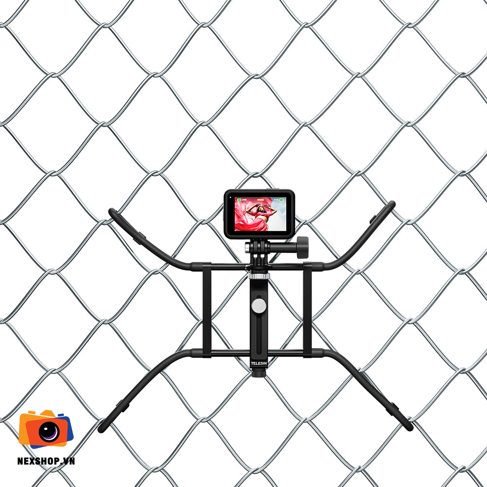 TELESIN Giá treo hàng rào đa năng có thể điều chỉnh cho Camera hành động/Điện thoại | Hàng chính hãng — Telesin chính hãng tại NexShop