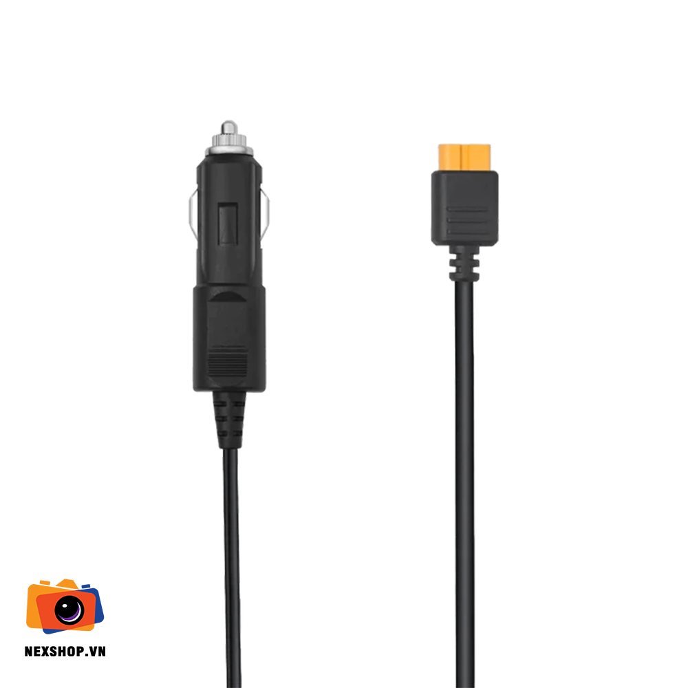 Cáp sạc ô tô cho EcoFlow 1.5m | Chính hãng | nexshop.vn - cấu hình hộp sạc