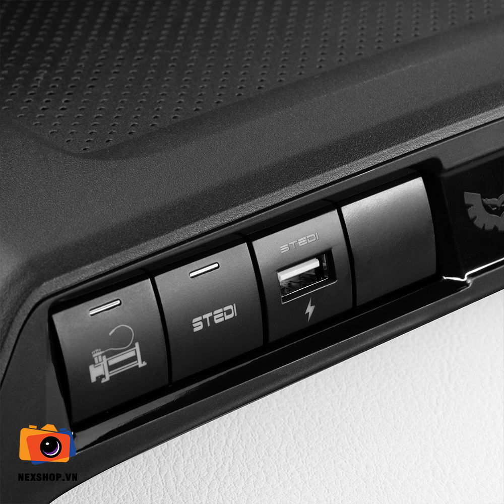 Bảng công tắc bổ sung gắn táp lô cho FORD RANGER & EVEREST NextGe - khả năng kết nối thiết bị