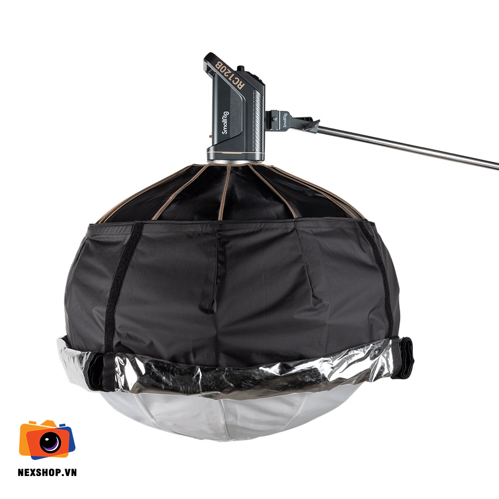 SmallRig RA-L90 Lantern Softbox 3932 | Chính hãng - mặt sau và phụ kiện đi kèm