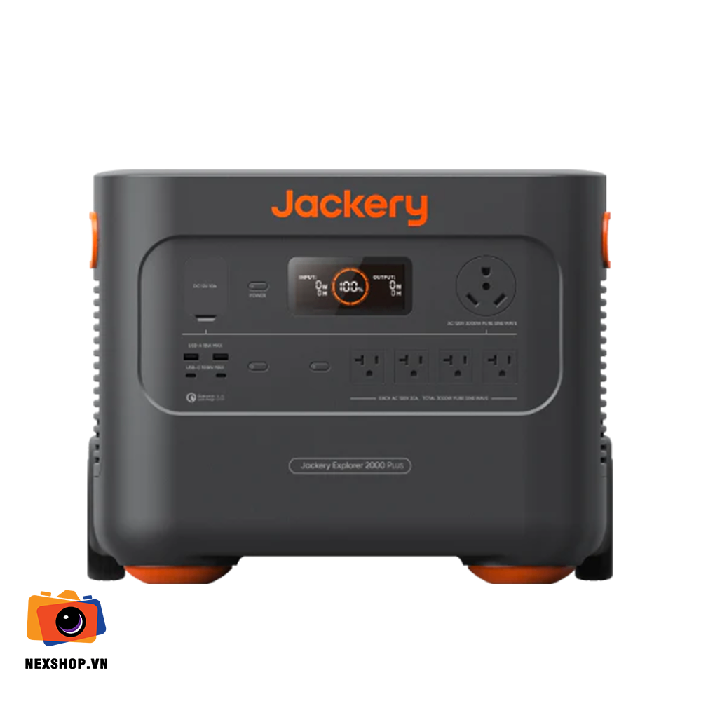 Trạm Điện Jackery Explorer 2000 Plus | Chính Hãng, Dung Lượng Lớn - cấu hình hộp sạc