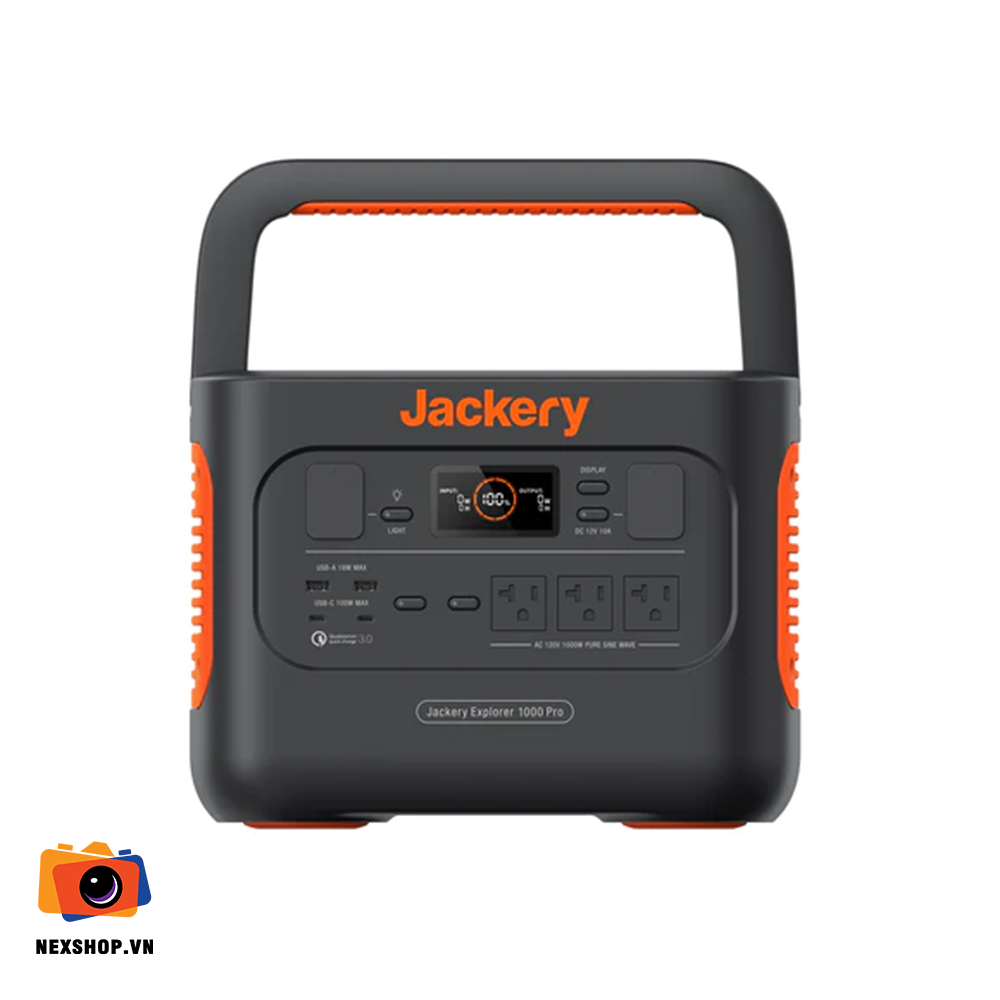 Trạm điện Jackery Explorer 1000 Pro | Công suất 1000W | Chính hãn - thiết kế và phụ kiện