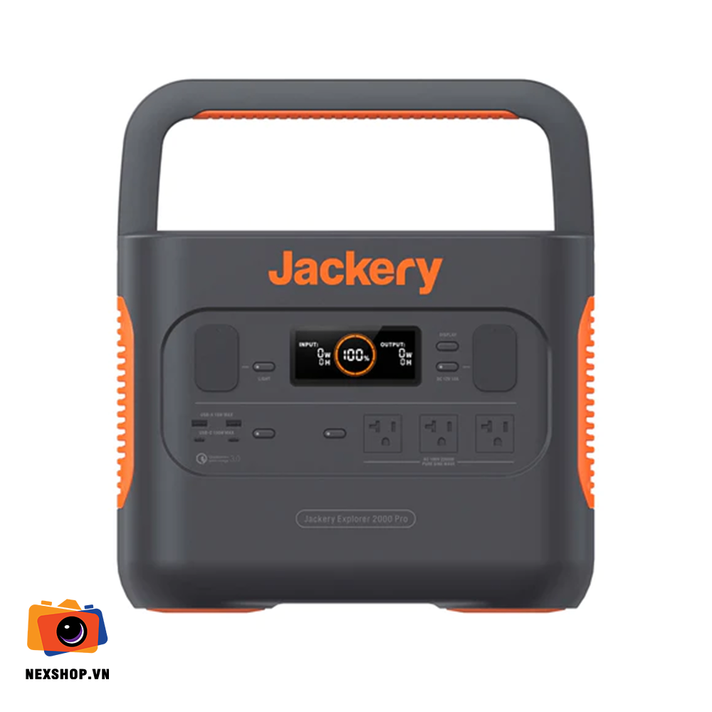 Trạm Điện Jackery Explorer 2000 Pro | Chính Hãng, Công Suất Lên Đ - thiết kế và phụ kiện