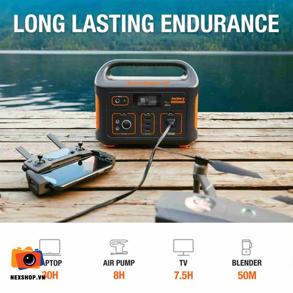 Trạm điện Jackery Explorer 500 Chính hãng