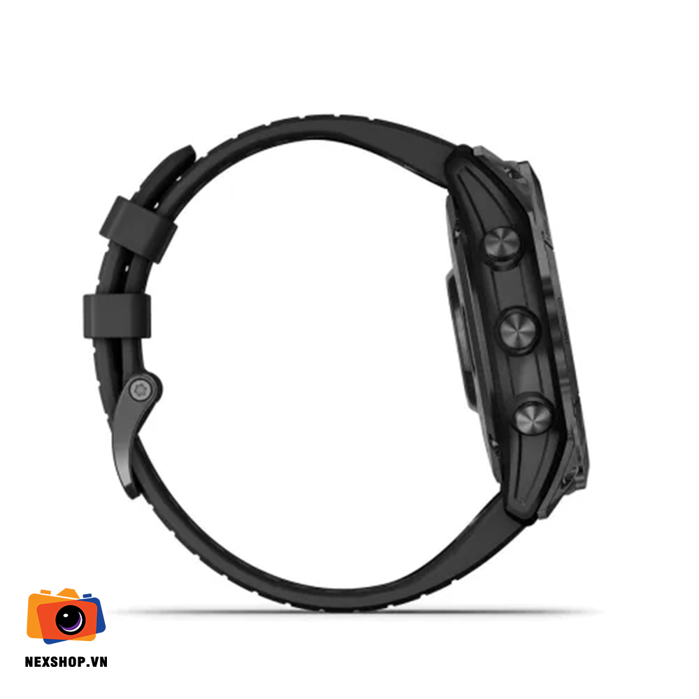 Đồng hồ Fenix 7X Pro Sapphire Solar Xám Carbon | Chính hãng - cấu hình hộp sạc
