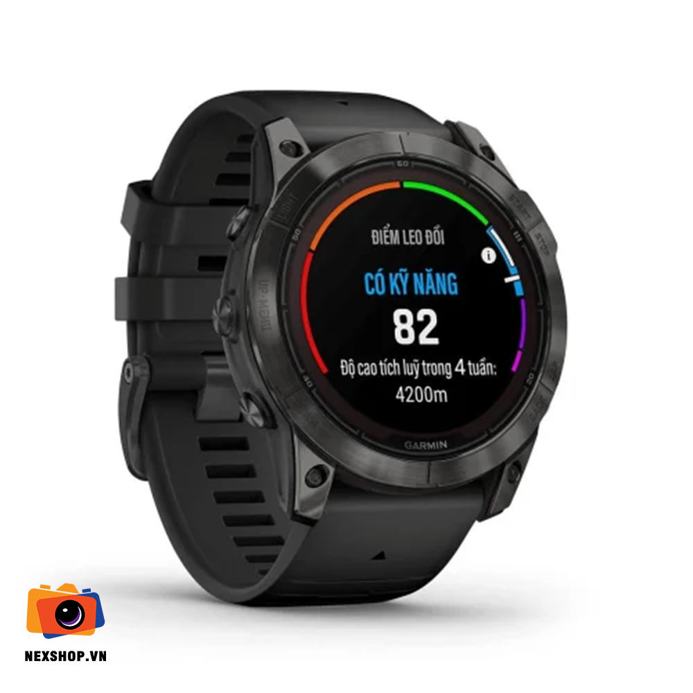 Đồng hồ Fenix 7X Pro Sapphire Solar Xám Carbon | Chính hãng - khả năng kết nối thiết bị