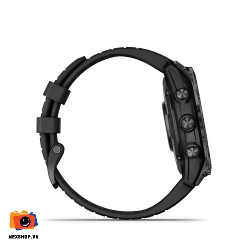 Đồng Hồ Fenix 7 Pro Sapphire Solar Vỏ Xám Carbon | Chính hãng - cấu hình hộp sạc