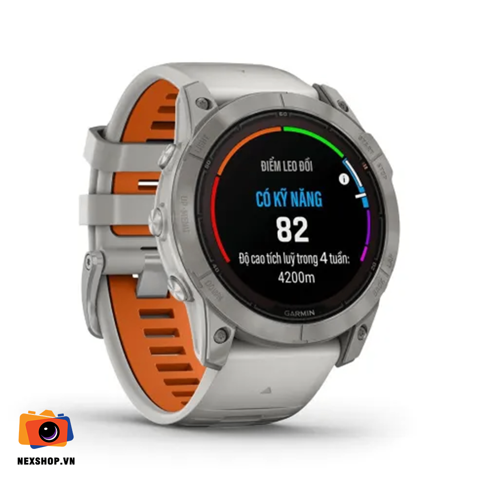 Đồng hồ Fenix 7X Pro Sapphire Solar, Vỏ Xám Carbon, Dây Xám/Cam | - khả năng kết nối thiết bị
