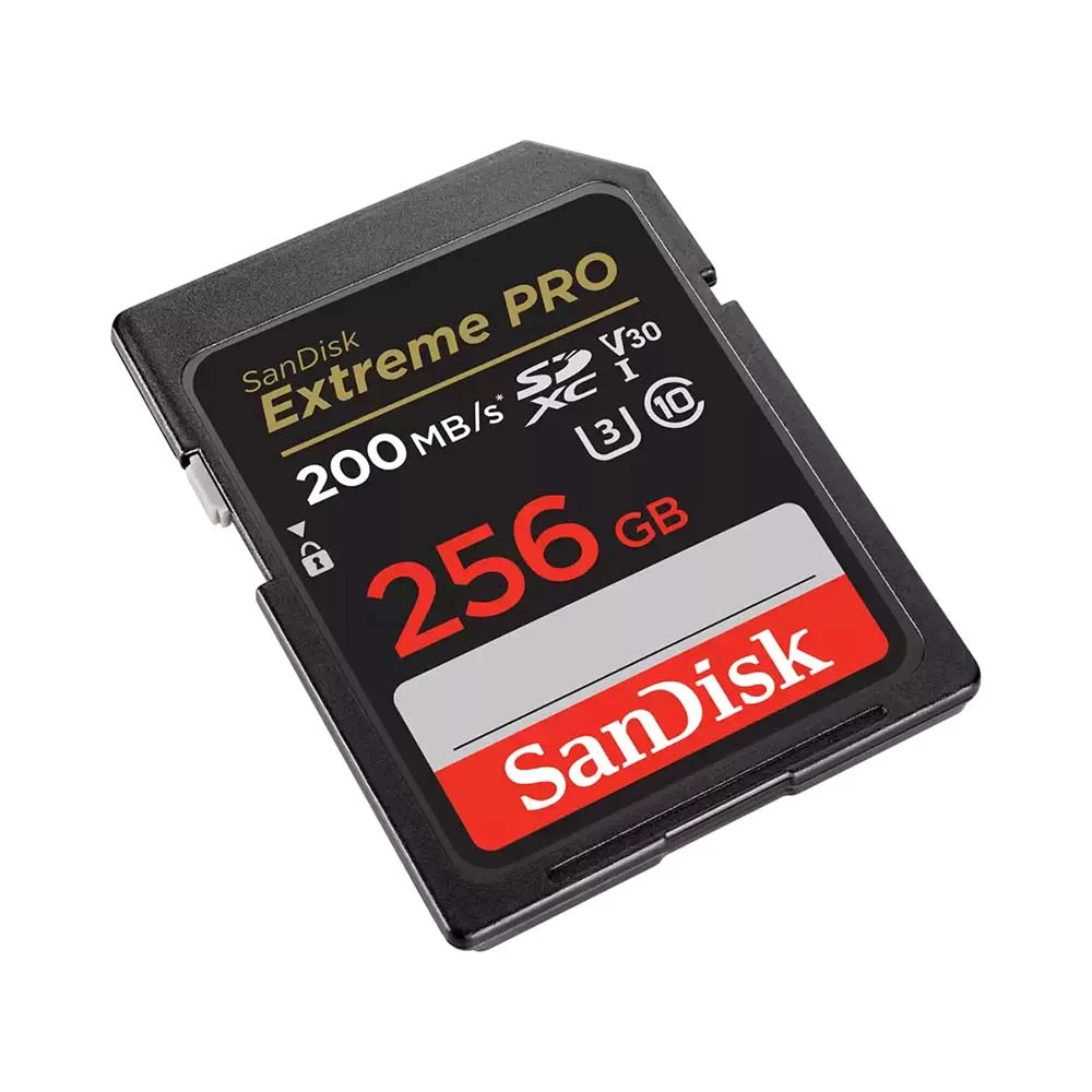 Thẻ nhớ SDXC SanDisk Extreme Pro U3 V30 256GB 200MB/s Chính hãng