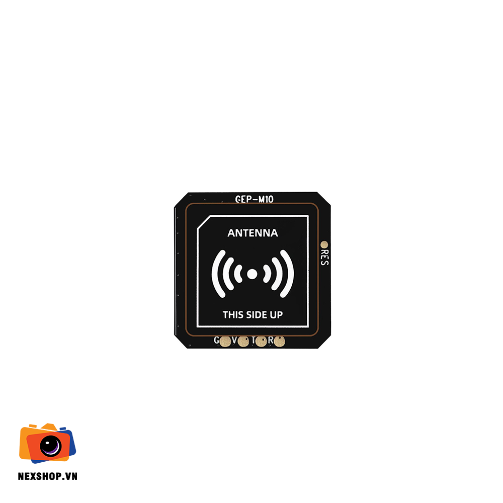 GEP-M10 GPS GP105916 | Thiết bị định vị chính hãng | nexshop.vn - mặt sau và phụ kiện đi kèm