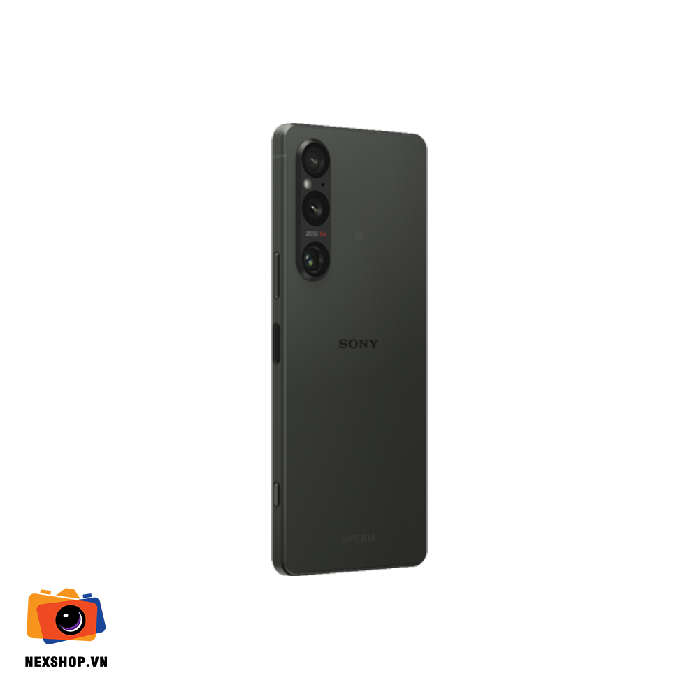 Sony Xperia 1 Mark V Màu Xanh lục bảo Chính hãng | Thiết kế cao c - mặt sau và phụ kiện đi kèm
