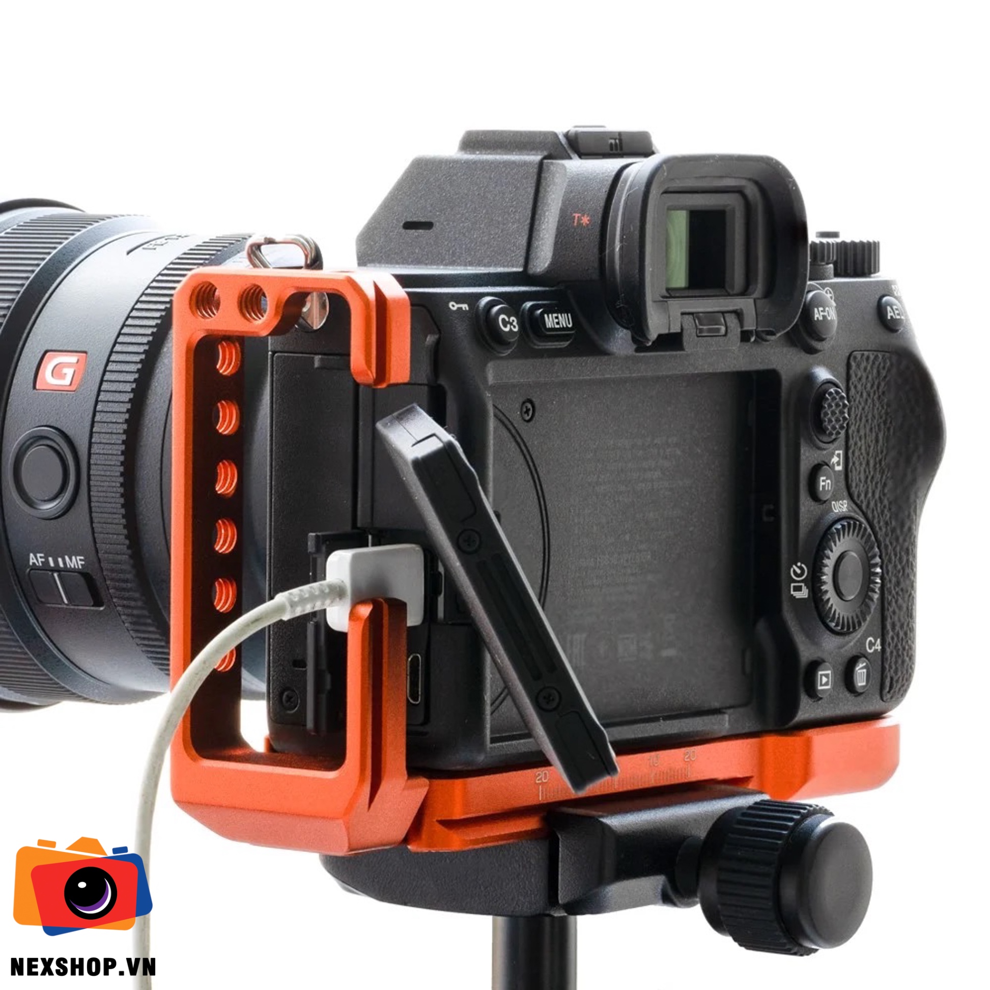 Stabil A4 - L Plate (Bracket) For Sony A7RV, A7IV, A7SIII | Chính - khả năng kết nối thiết bị