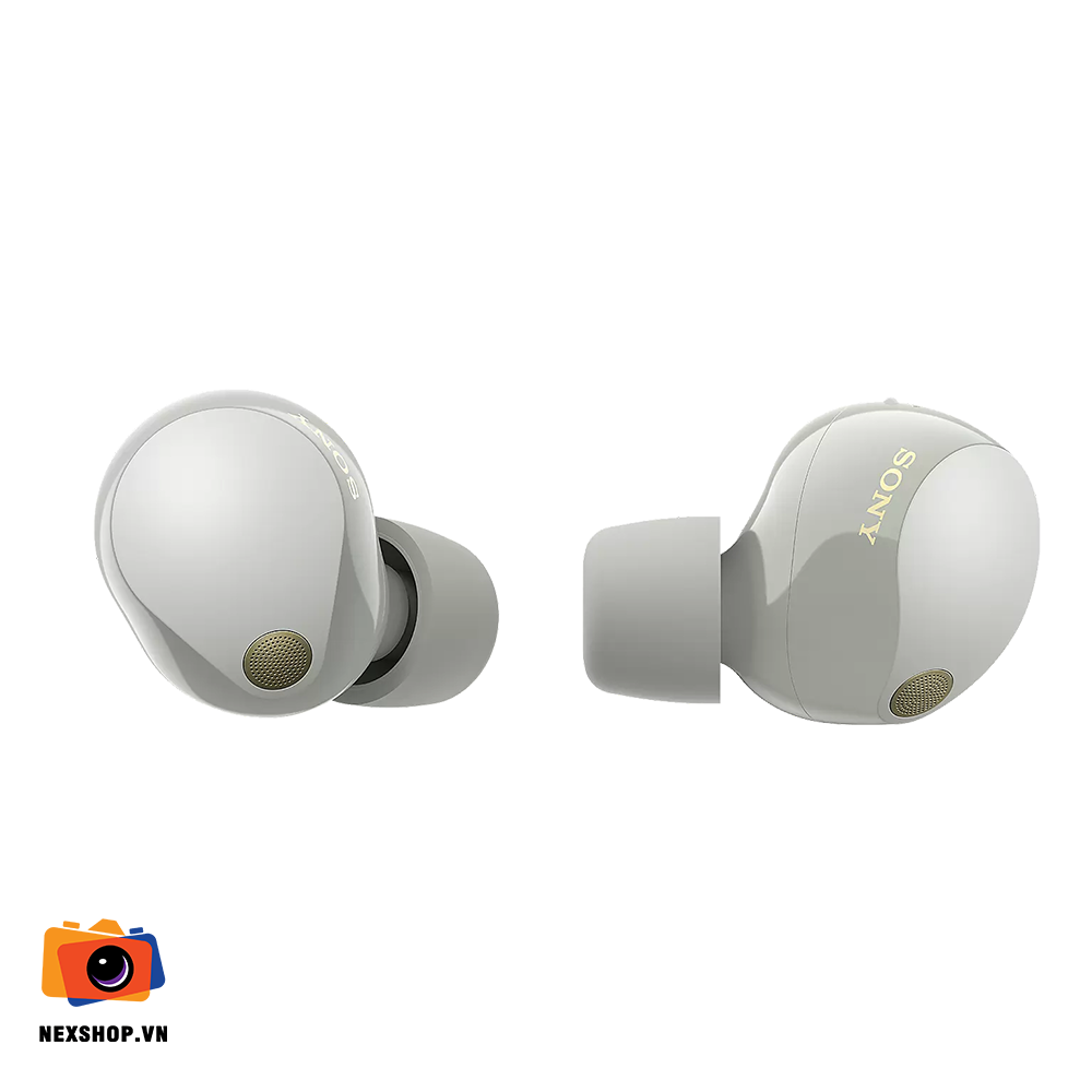 Tai nghe chống ồn không dây Sony WF-1000XM5 màu bạc | Chính hãng - khả năng kết nối thiết bị