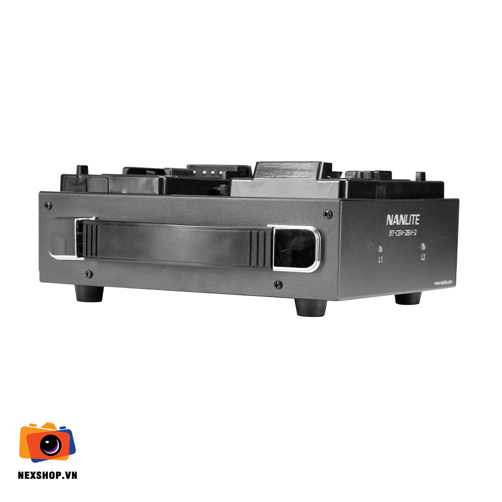 Bộ sạc Nanlite- Dành cho Single 26V V-mount (BT-CGV-26V-2)