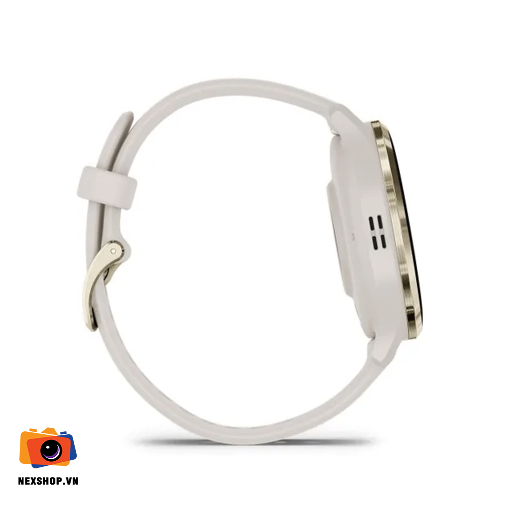 Đồng hồ Garmin Venu 3S 41mm trắng ngà viền vàng | Chính hãng - khả năng kết nối thiết bị
