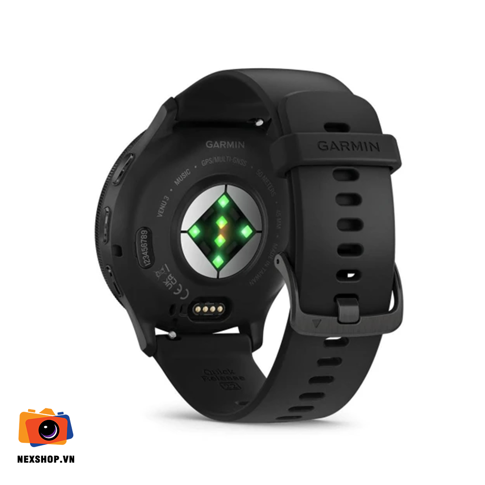 Đồng hồ Garmin Venu 3 45mm màu Đen Xám | Chính hãng