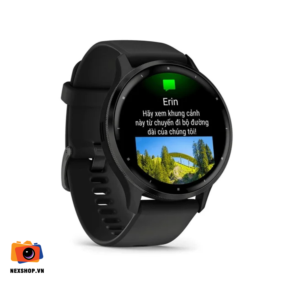 Đồng hồ Garmin Venu 3 45mm màu Đen Xám | Chính hãng