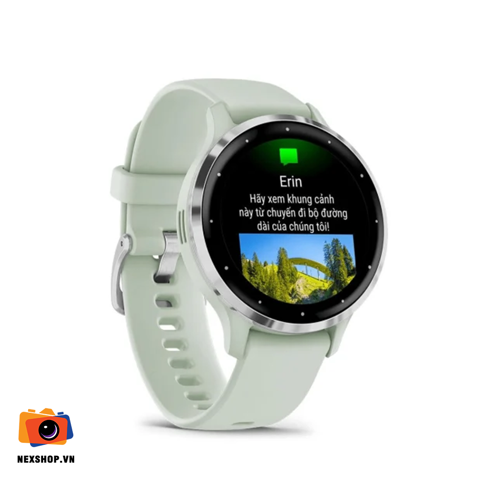 Đồng hồ Garmin Venu 3S 41mm màu Xanh Mint Xám | Chính hãng