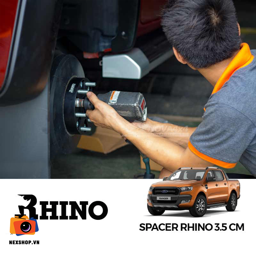 BỘ WHEEL SPACERS RHINO DÀNH CHO FORD RANGER – SIZE 35MM | CB 93.1MM