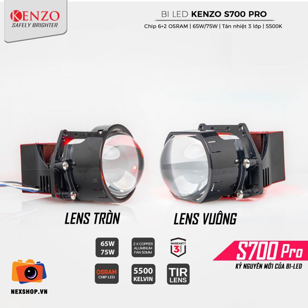 Pro 7 Bi Led BI LED KENZO S700 PRO | KỶ NGUYÊN MỚI CỦA BI LED