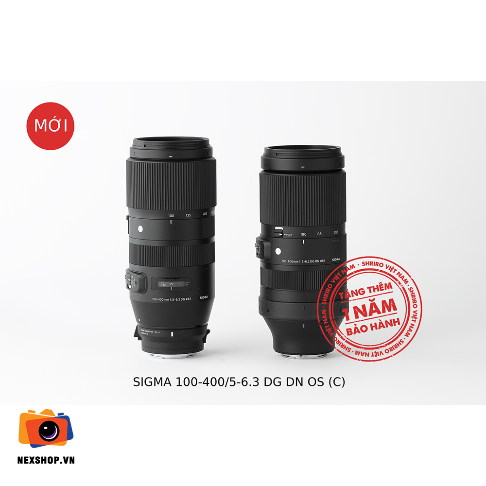 ỐNG KÍNH SIGMA 100-400MM F5-6.3 DG DN OS (C) Cho Fuji X-Mount Chính hãng