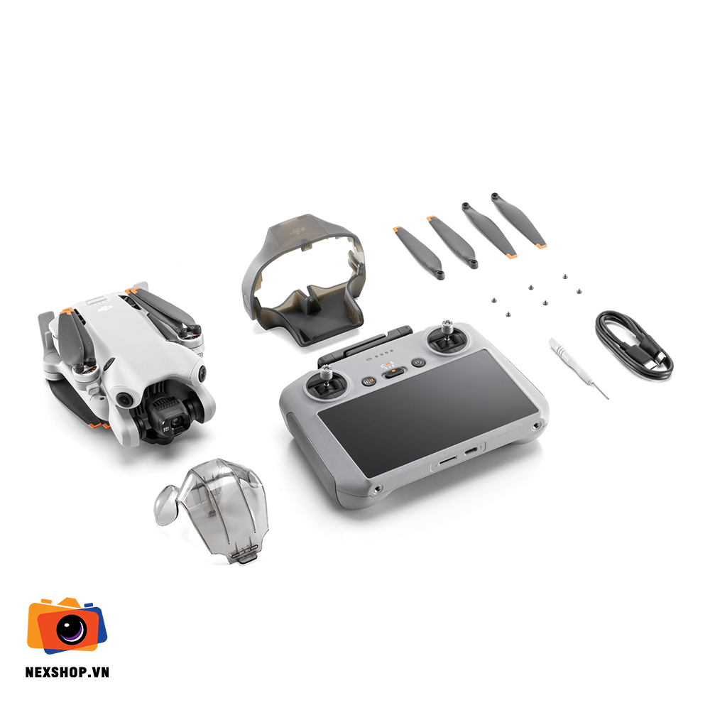 DJI Mini 4 Pro Bản Base Kèm Tay RC 2 | Chính hãng NexShop - thiết kế và hoàn thiện