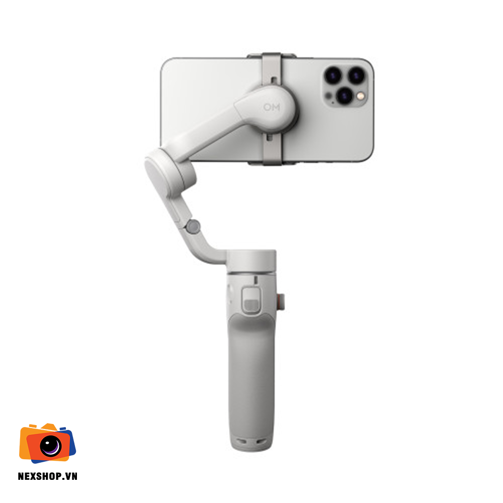 DJI Osmo Mobile 6 Platinum Gray | Gimbal chống rung điện thoại ch - mặt sau và phụ kiện đi kèm