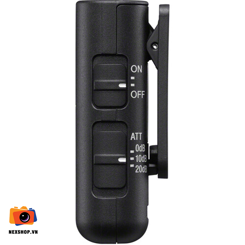 Micro không dây Sony ECM-W3S | Chính hãng, Âm thanh trong trẻo - mặt sau và phụ kiện đi kèm