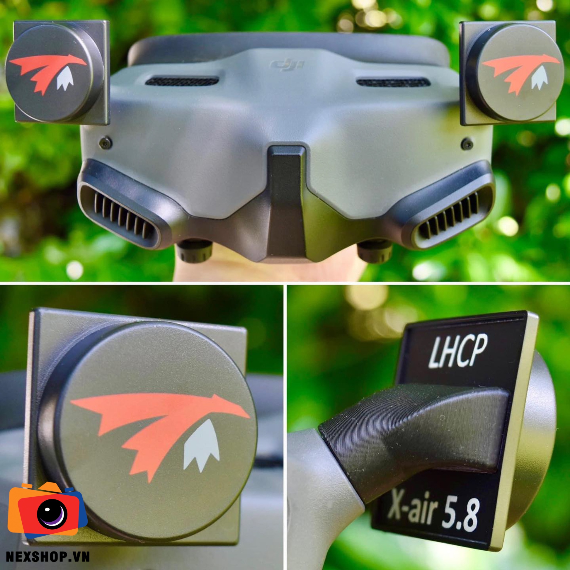 TrueRC X-AIR 5.8 MK II PAIR FOR DJI GOGGLES 2/3