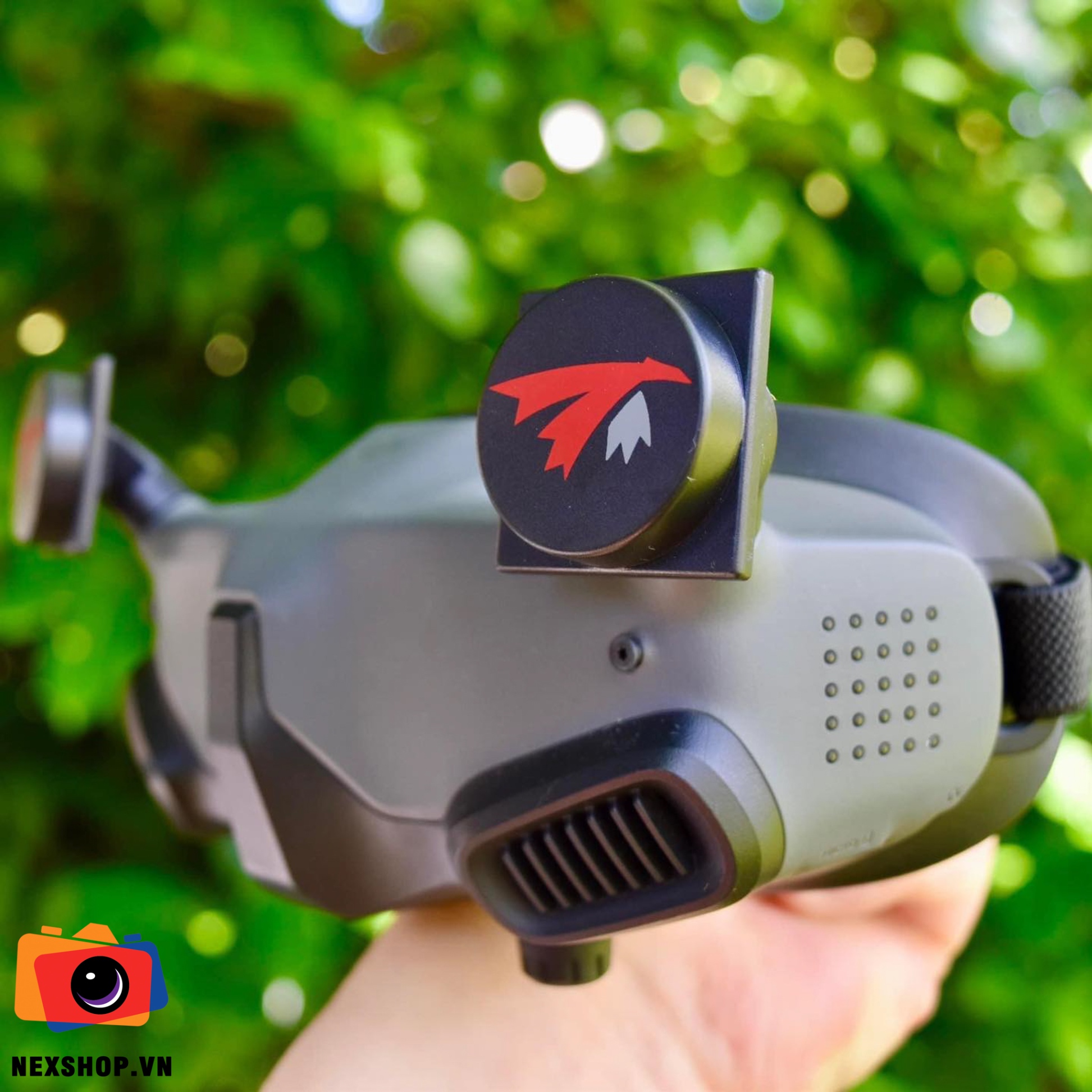 TrueRC X-AIR 5.8 MK II PAIR FOR DJI GOGGLES 2 | Chính hãng - mặt sau và phụ kiện đi kèm