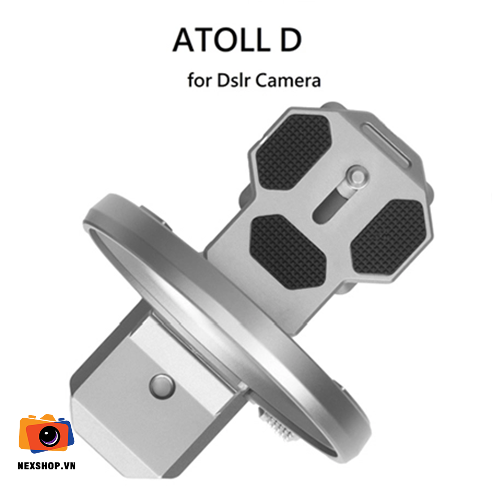 Đế Gắn Chân Máy Ảnh ATOLL | Dùng Cho Sony/Canon/Nikon | Chính Hãn - chi tiết sản phẩm