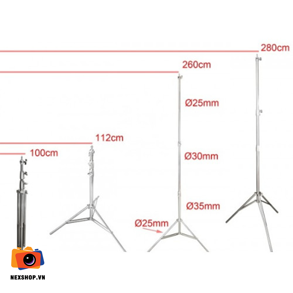 Chân Đèn Qihe M288S Pro