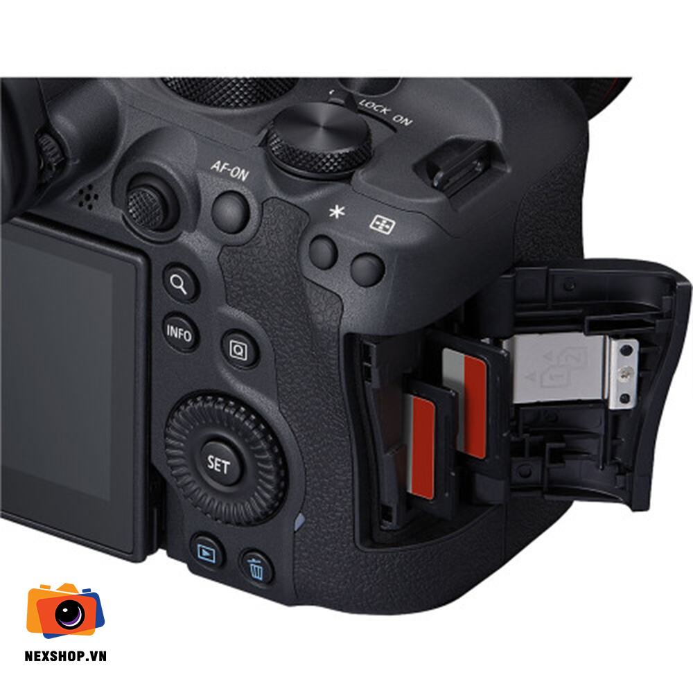 Máy ảnh Canon EOS R6 Mark II Body Only | Chính hãng Canon Vietnam - cấu hình hộp sạc