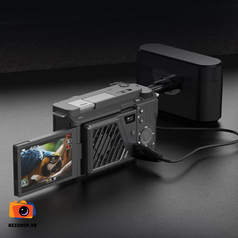 Quạt tản nhiệt Ulanzi C072GBB1 | Làm mát máy ảnh Sony Canon Nikon - mặt sau và phụ kiện đi kèm