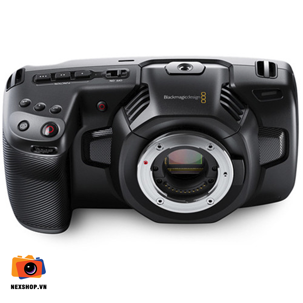 Blackmagic Pocket Cinema Camera 4K | Máy quay phim 4K chuyên nghi - khả năng kết nối thiết bị