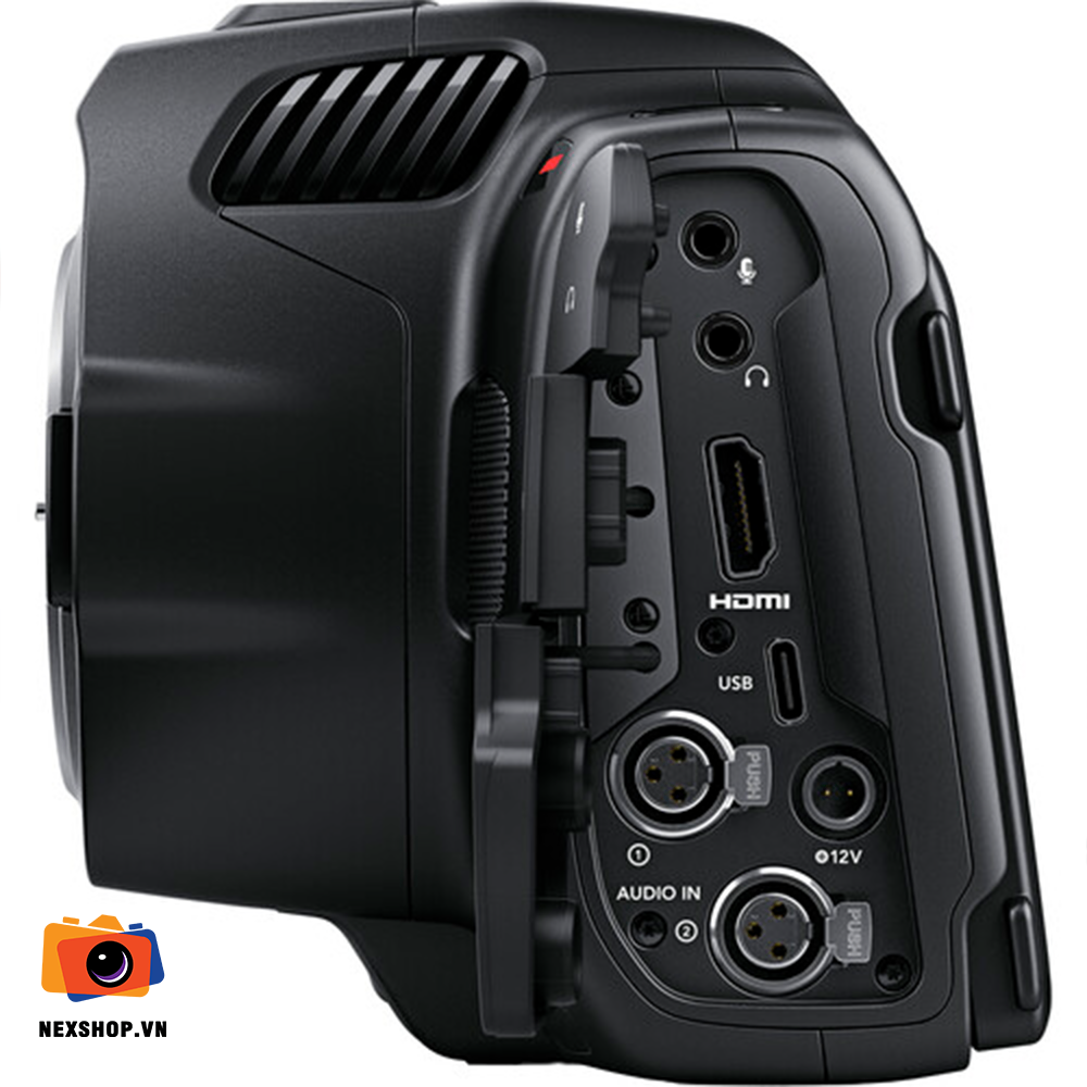 Blackmagic Pocket Cinema Camera 6K G2 | Chính hãng - khả năng kết nối thiết bị