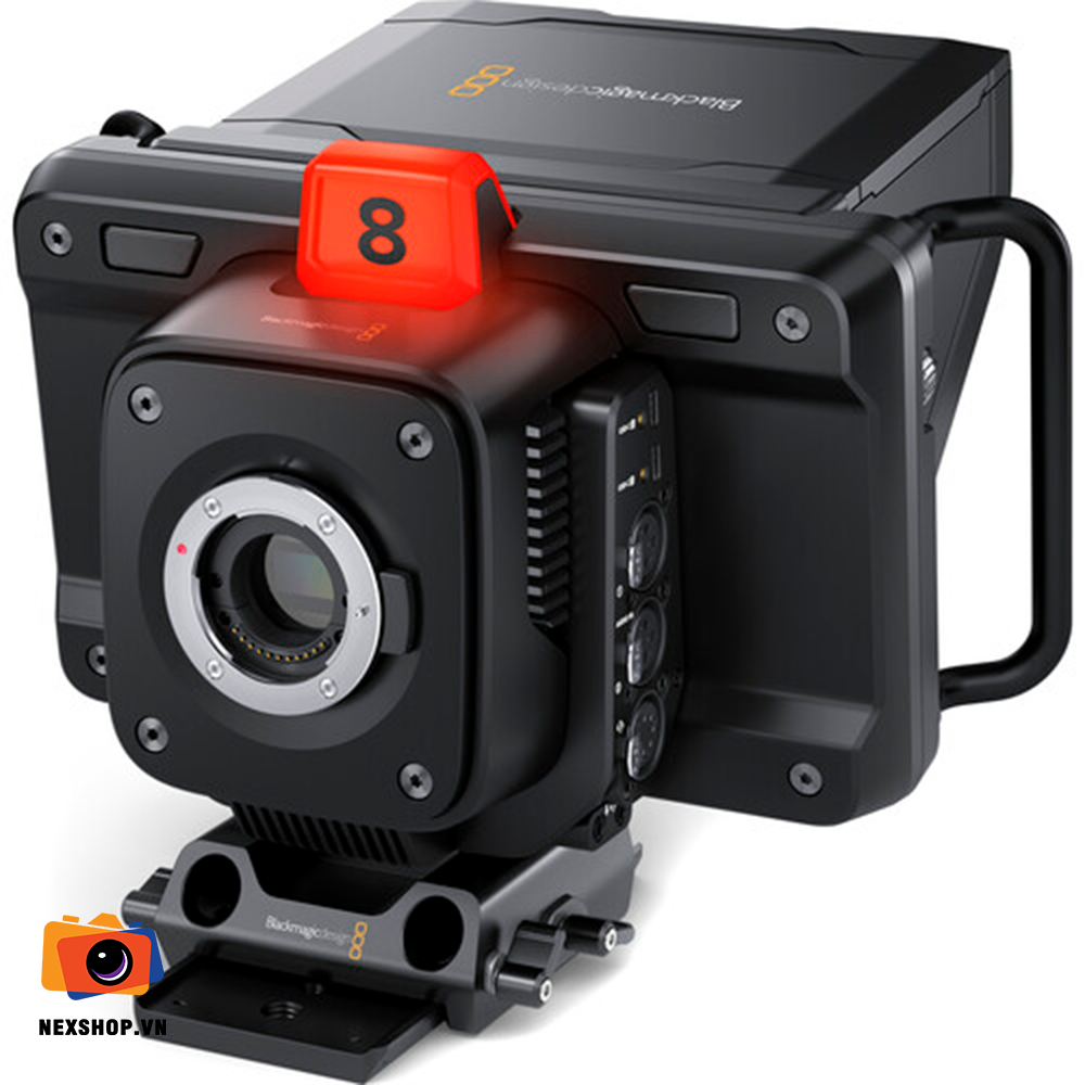 Blackmagic Studio Camera 4K Pro G2 | Camera 4K Chuyên Nghiệp Chín - thiết kế và phụ kiện
