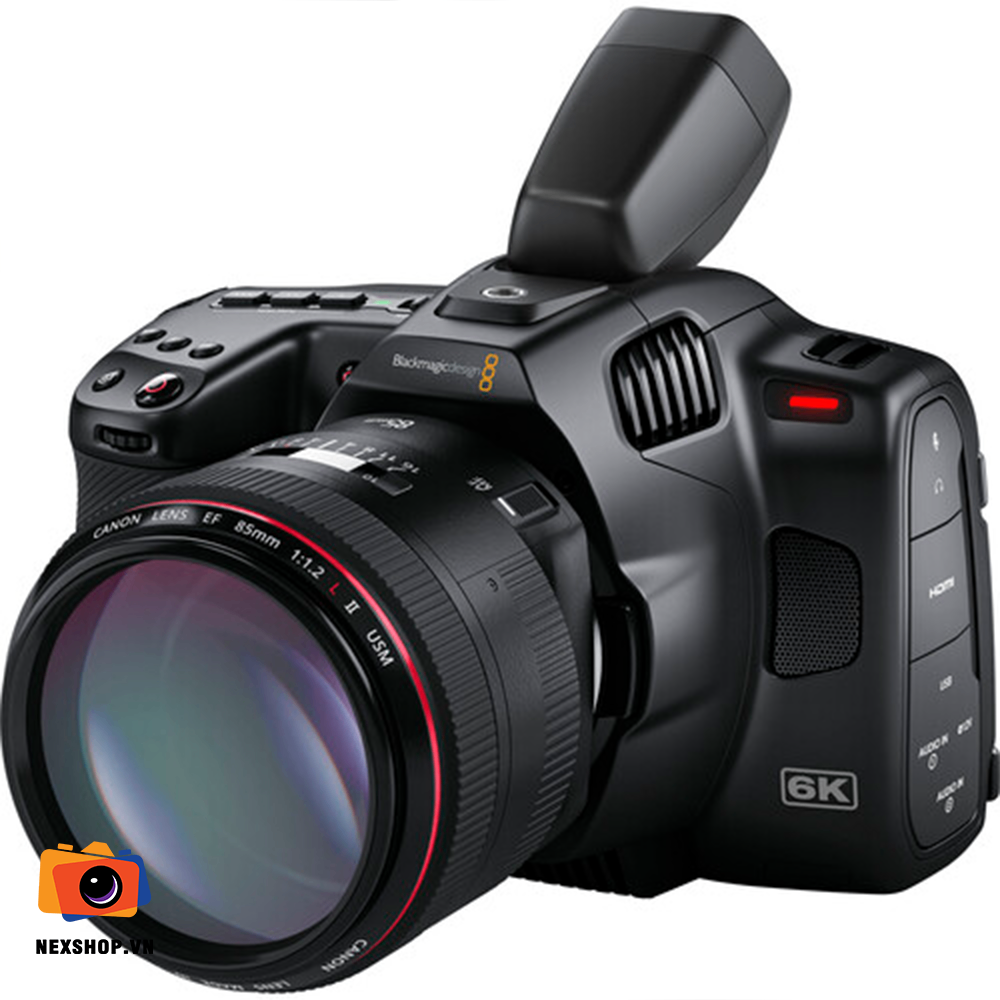 Blackmagic Pocket Cinema Camera 6K G2 | Chính hãng - cấu hình hộp sạc